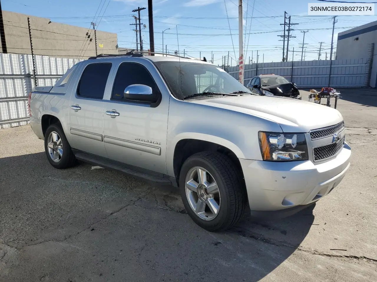 2011 Chevrolet Avalanche Ls VIN: 3GNMCEE03BG272174 Lot: 41532215