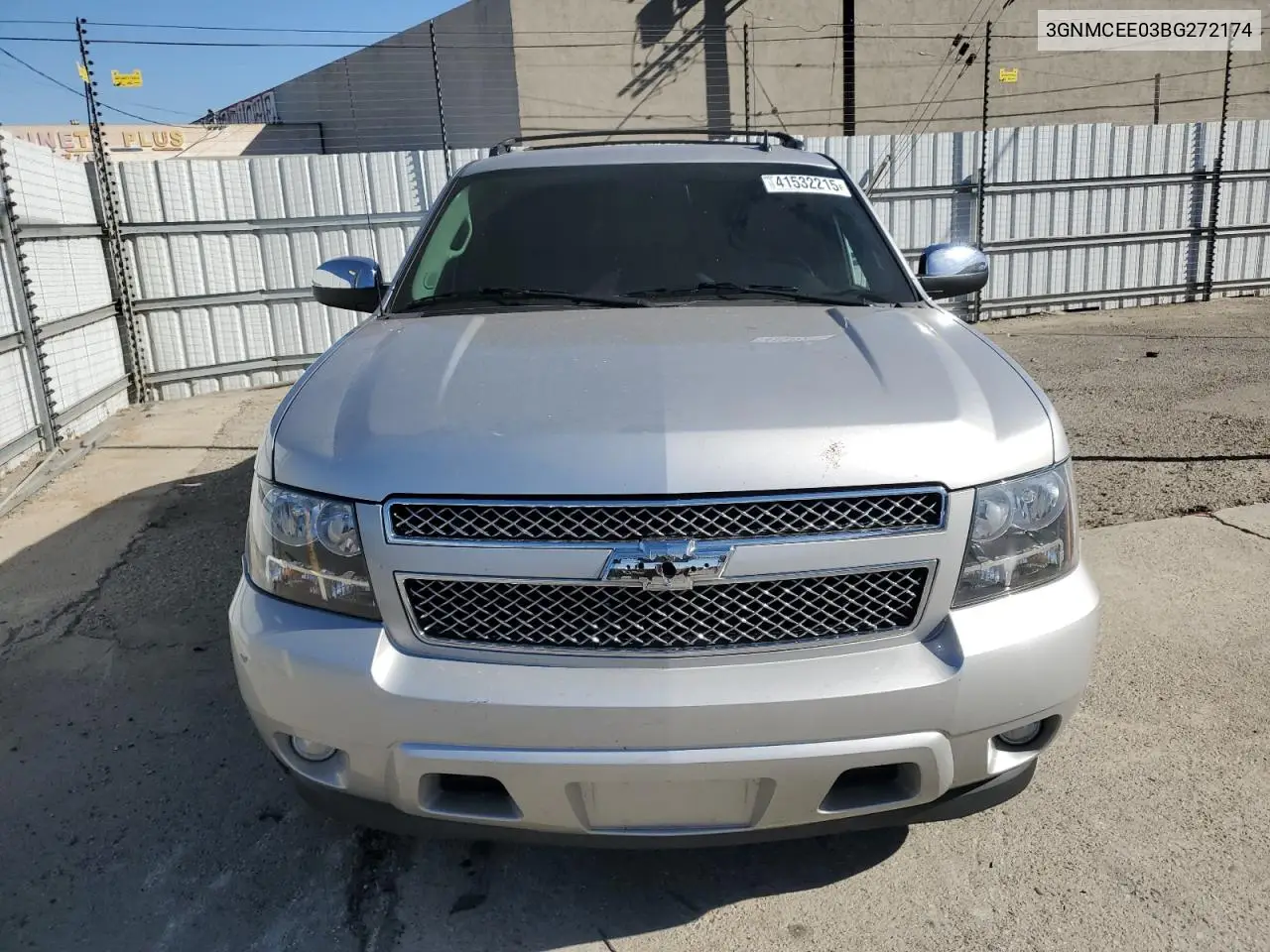 2011 Chevrolet Avalanche Ls VIN: 3GNMCEE03BG272174 Lot: 41532215