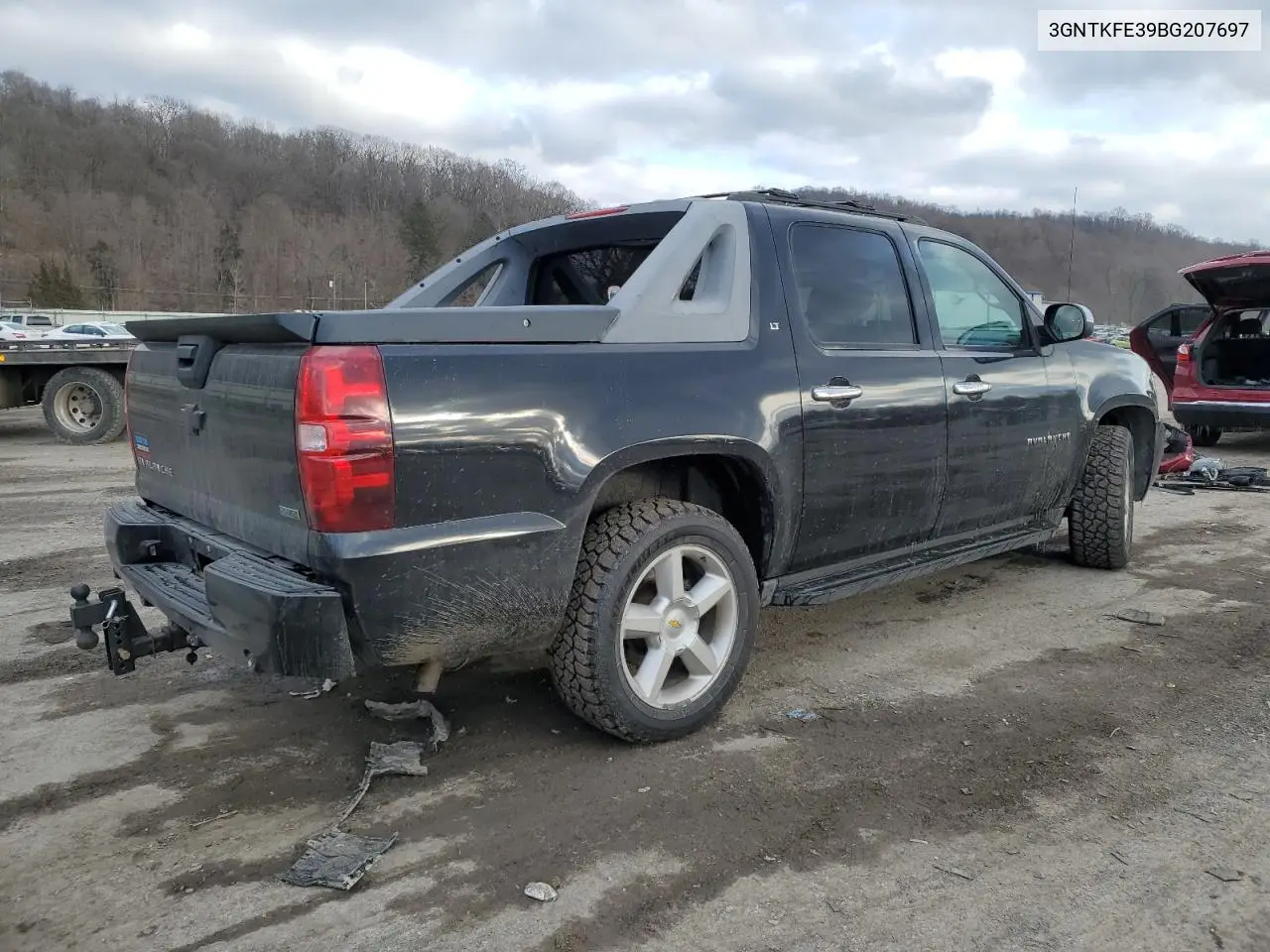 2011 Chevrolet Avalanche Lt VIN: 3GNTKFE39BG207697 Lot: 44606015