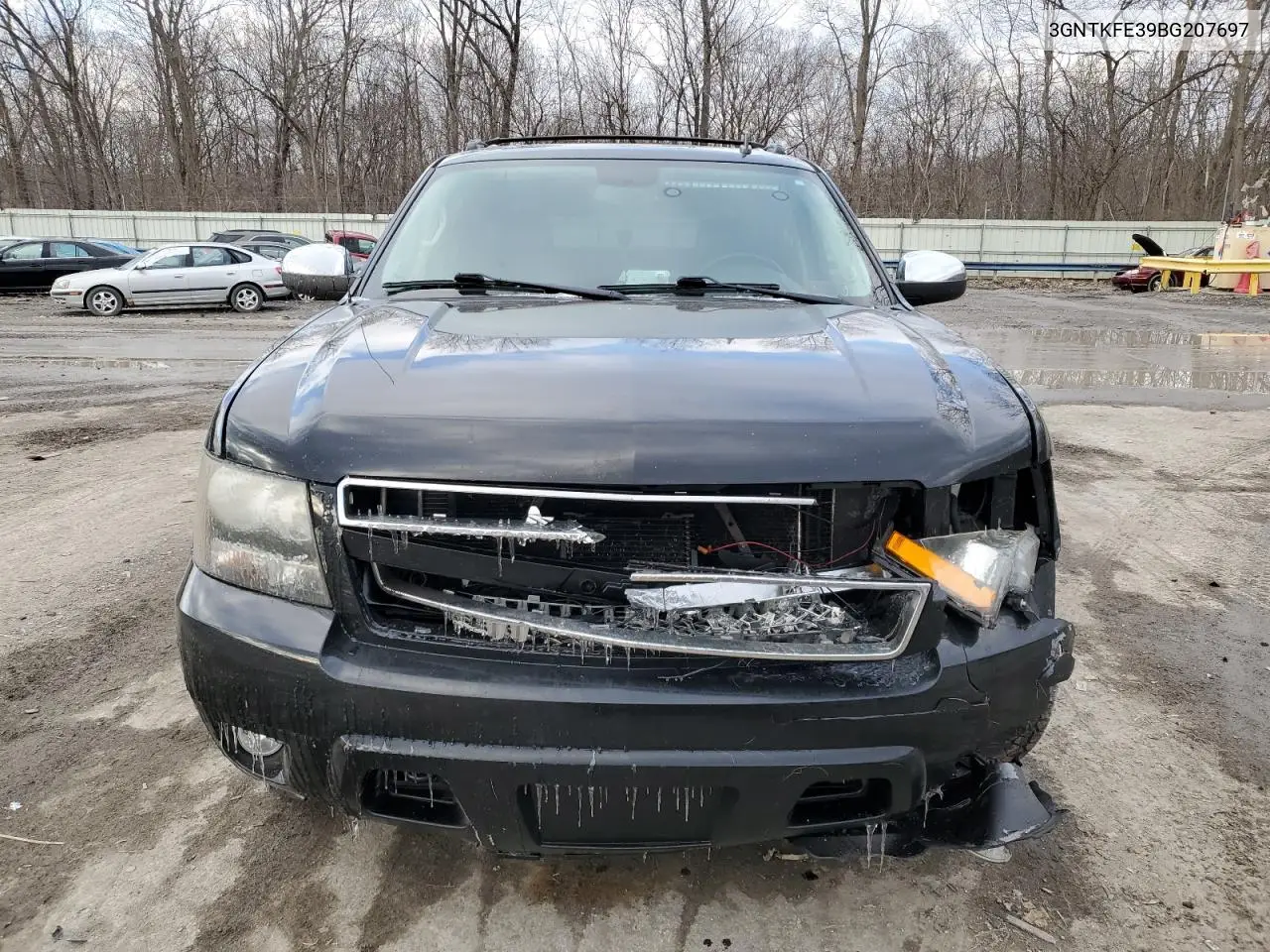 2011 Chevrolet Avalanche Lt VIN: 3GNTKFE39BG207697 Lot: 44606015