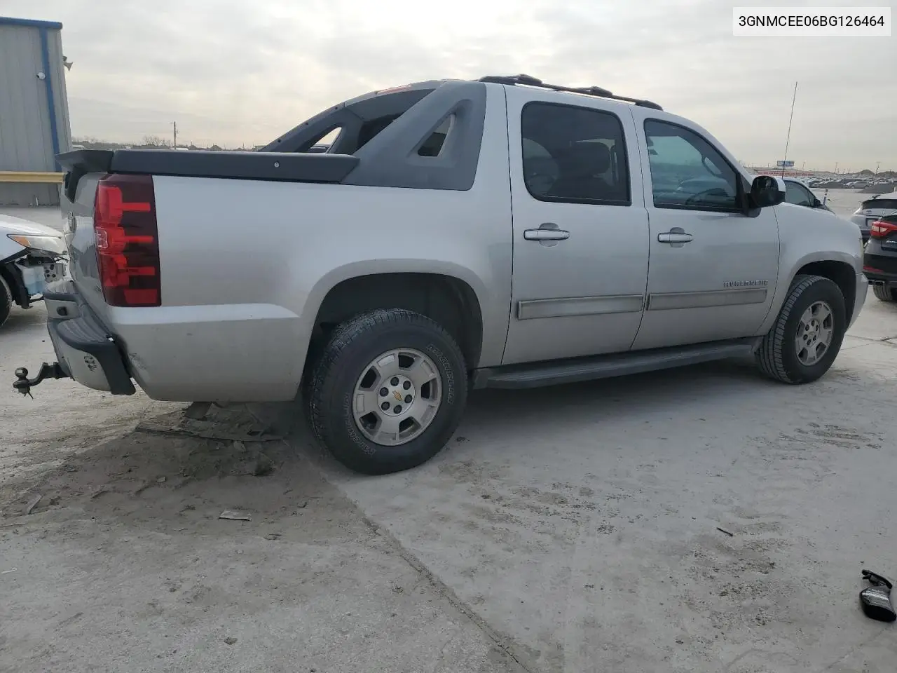 2011 Chevrolet Avalanche Ls VIN: 3GNMCEE06BG126464 Lot: 47686965