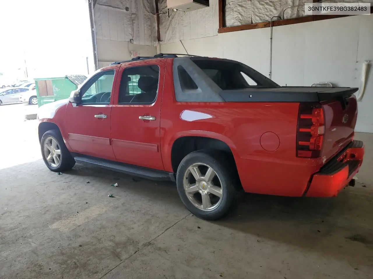 2011 Chevrolet Avalanche Lt VIN: 3GNTKFE39BG382483 Lot: 62929915