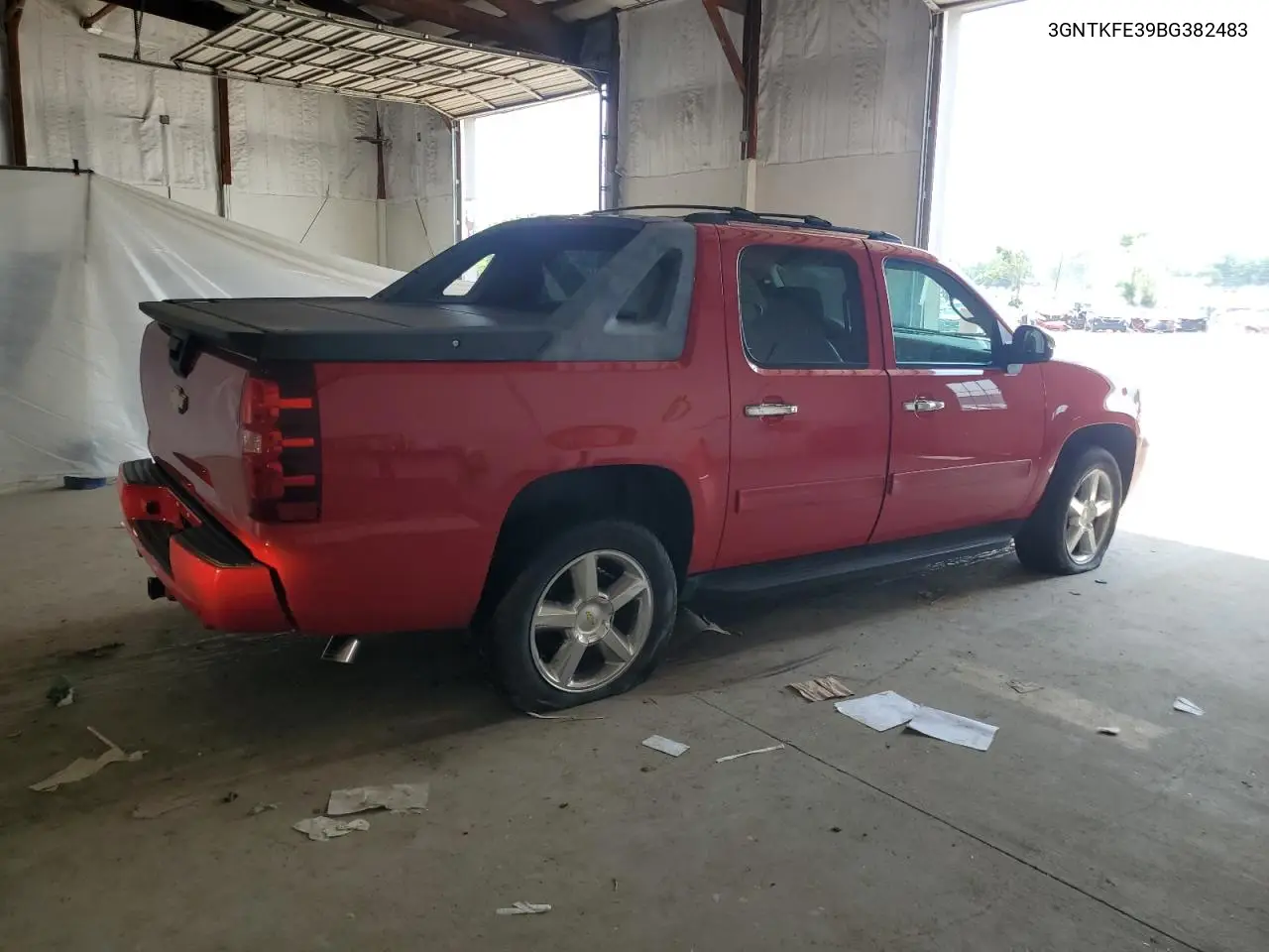 2011 Chevrolet Avalanche Lt VIN: 3GNTKFE39BG382483 Lot: 62929915