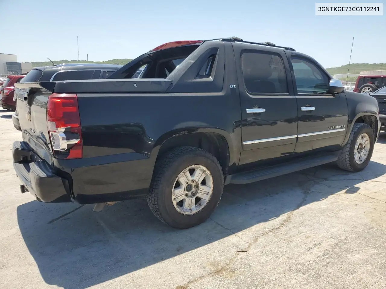 2012 Chevrolet Avalanche Ltz VIN: 3GNTKGE73CG112241 Lot: 56864295