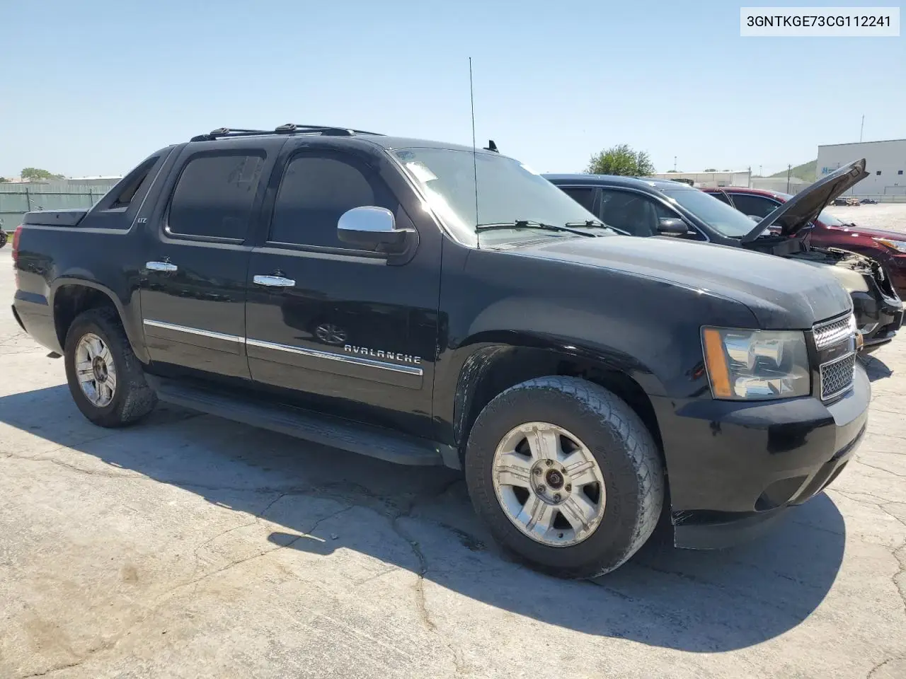2012 Chevrolet Avalanche Ltz VIN: 3GNTKGE73CG112241 Lot: 56864295