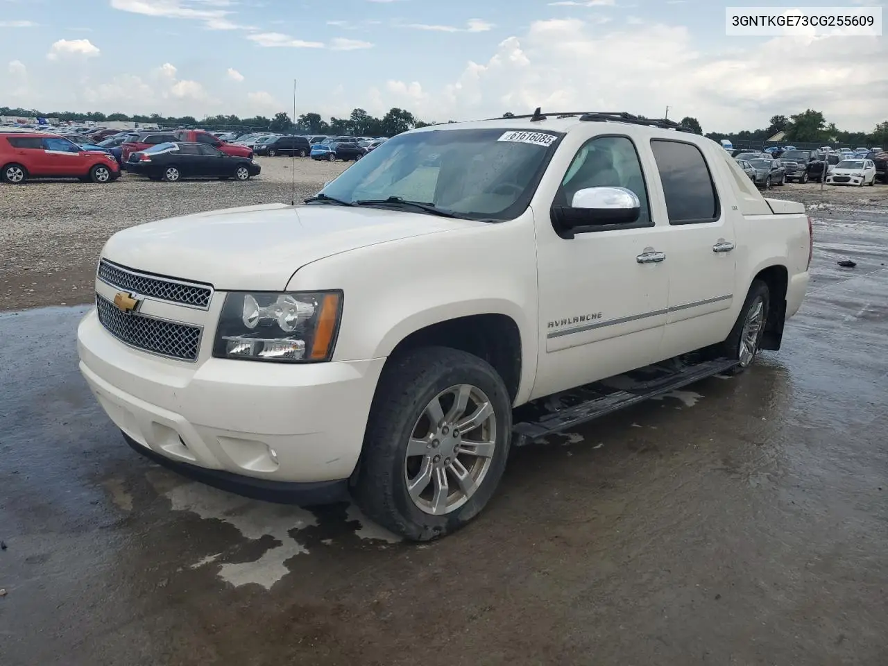 2012 Chevrolet Avalanche Ltz VIN: 3GNTKGE73CG255609 Lot: 61616085