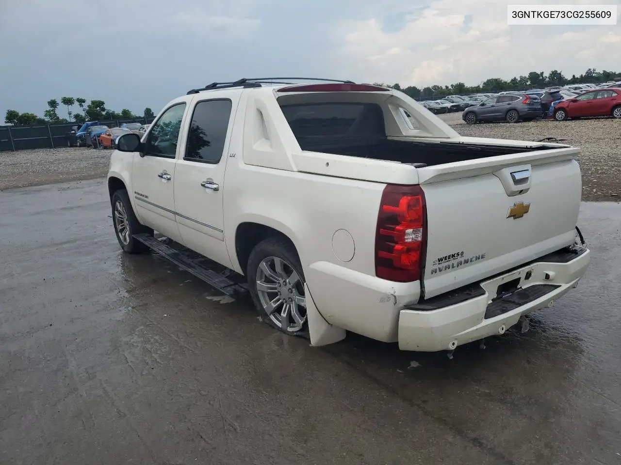 2012 Chevrolet Avalanche Ltz VIN: 3GNTKGE73CG255609 Lot: 61616085