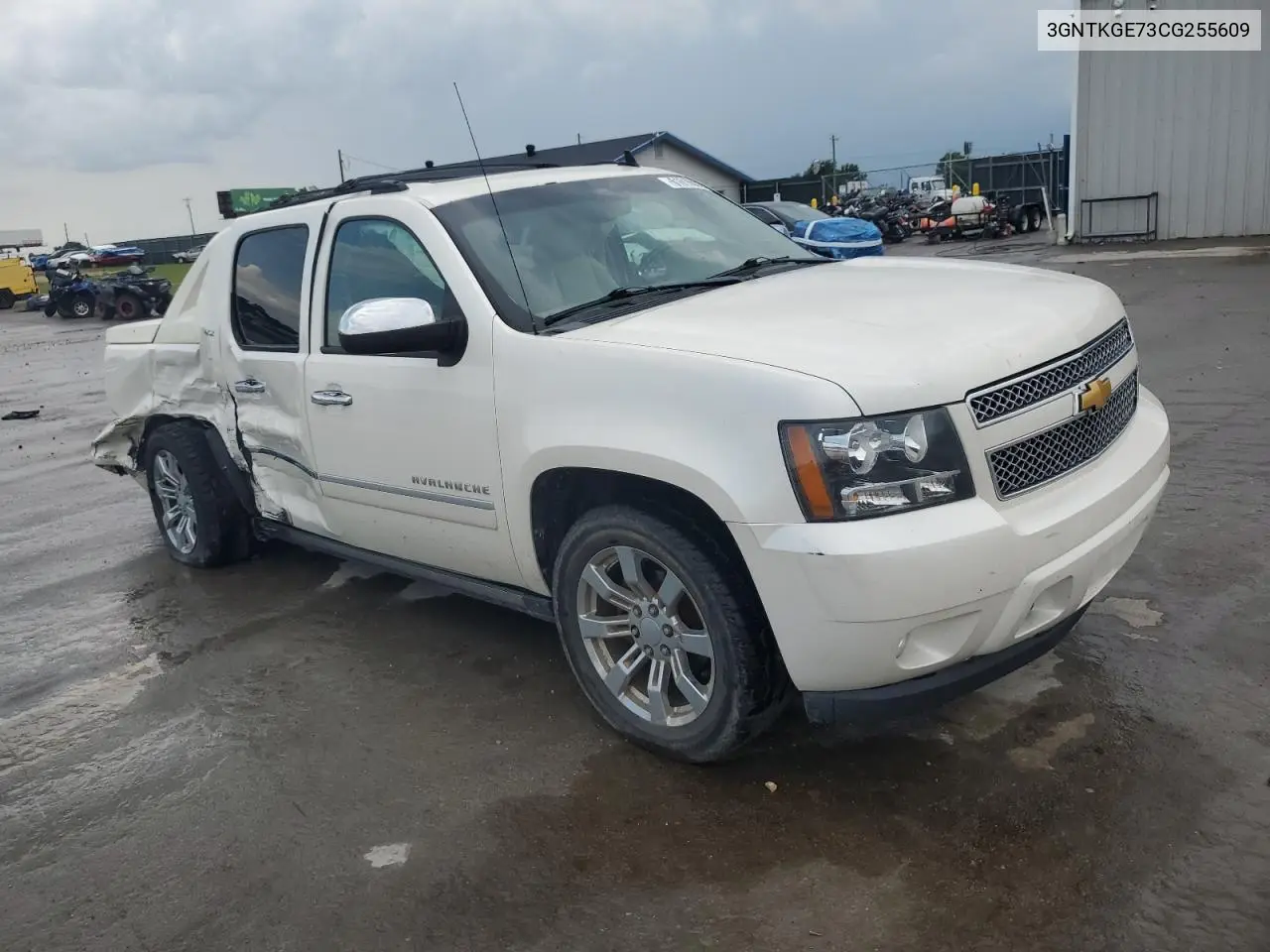 2012 Chevrolet Avalanche Ltz VIN: 3GNTKGE73CG255609 Lot: 61616085
