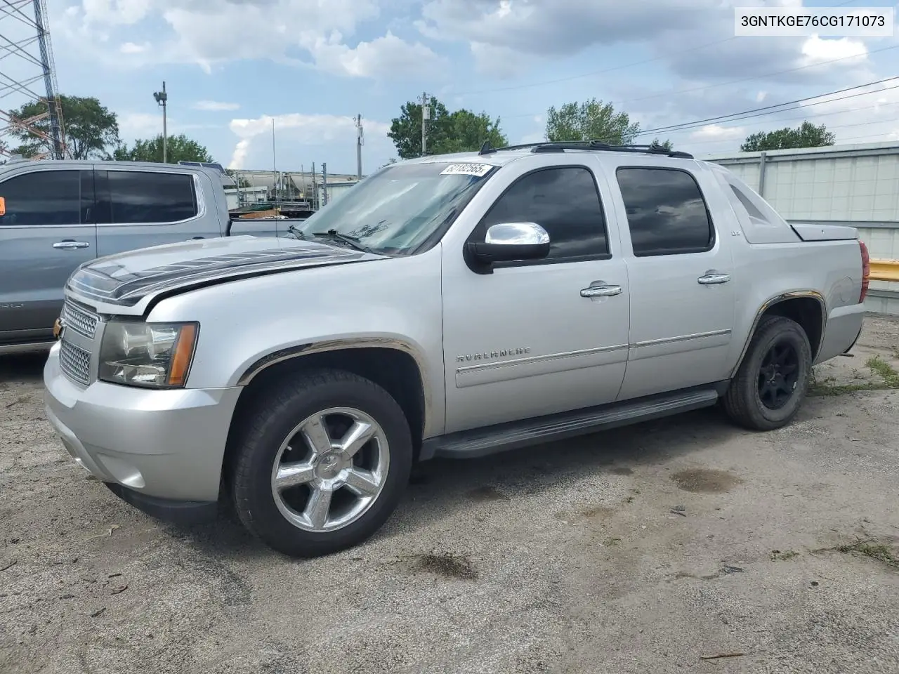 2012 Chevrolet Avalanche Ltz VIN: 3GNTKGE76CG171073 Lot: 62182565