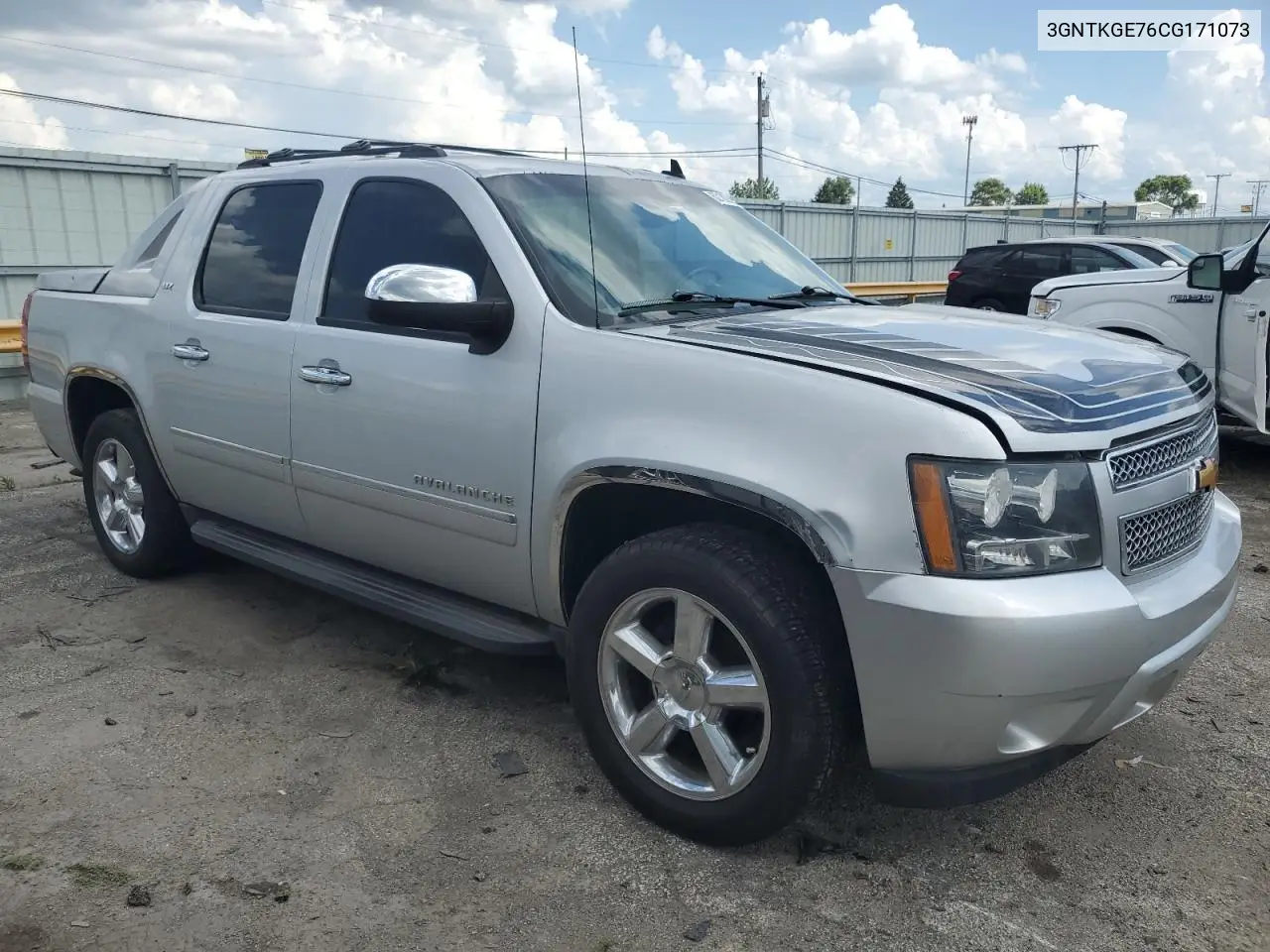 2012 Chevrolet Avalanche Ltz VIN: 3GNTKGE76CG171073 Lot: 62182565