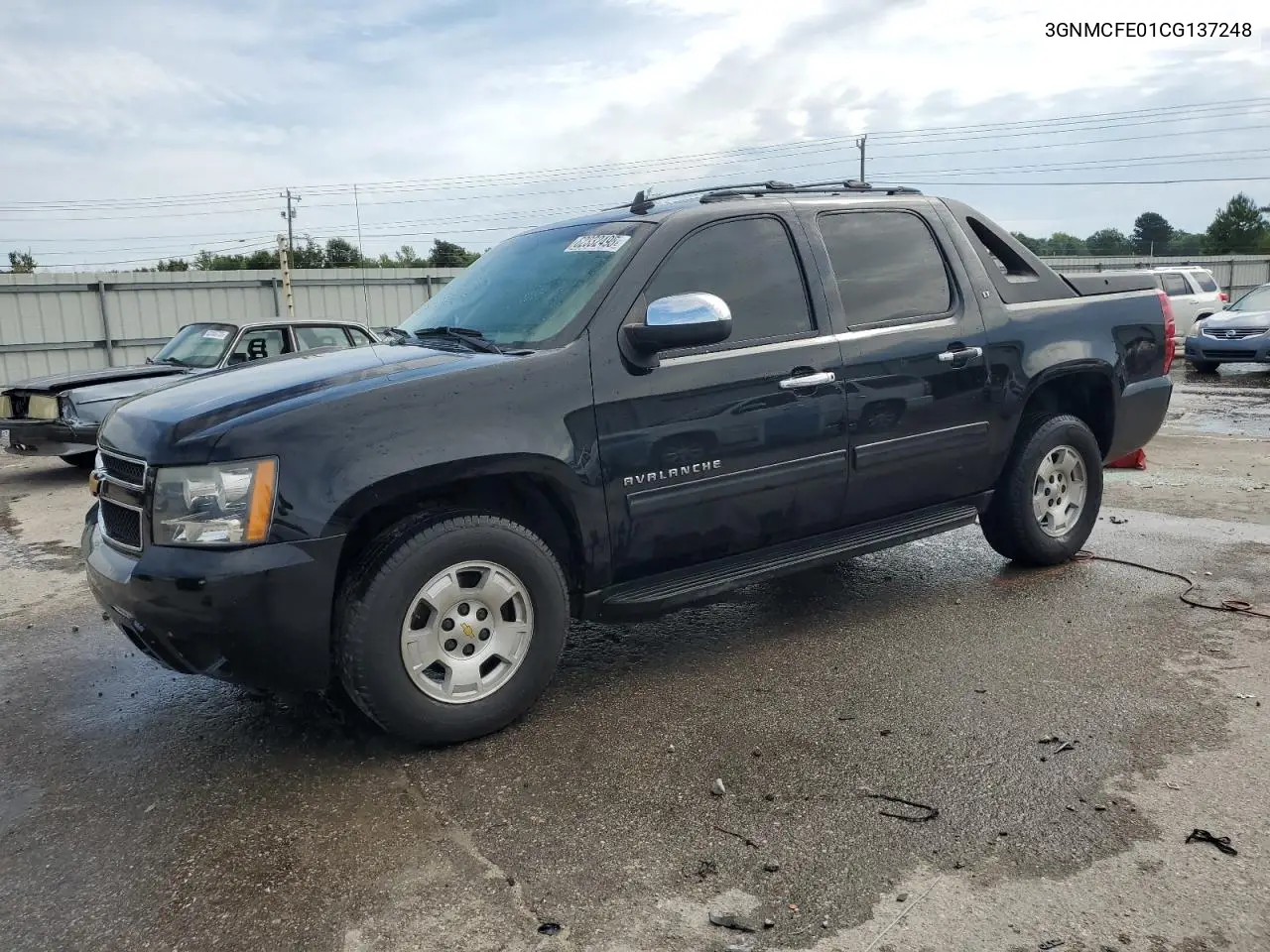 2012 Chevrolet Avalanche Lt VIN: 3GNMCFE01CG137248 Lot: 62332495