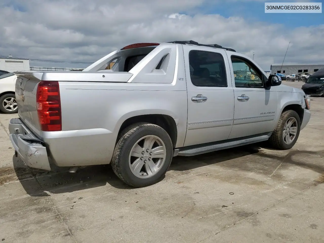 2012 Chevrolet Avalanche Ltz VIN: 3GNMCGE02CG283356 Lot: 62387815