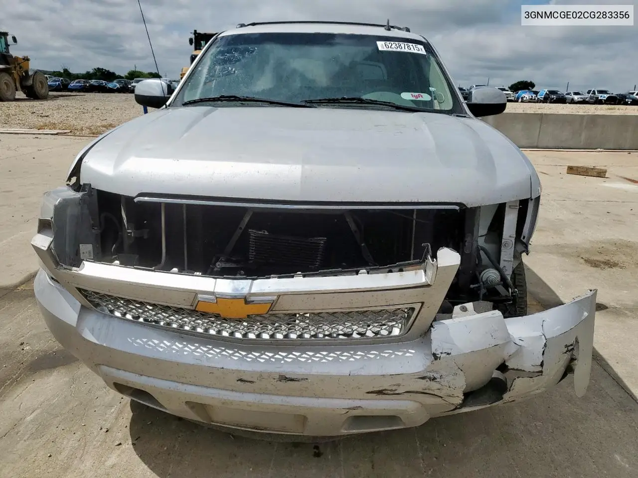 2012 Chevrolet Avalanche Ltz VIN: 3GNMCGE02CG283356 Lot: 62387815