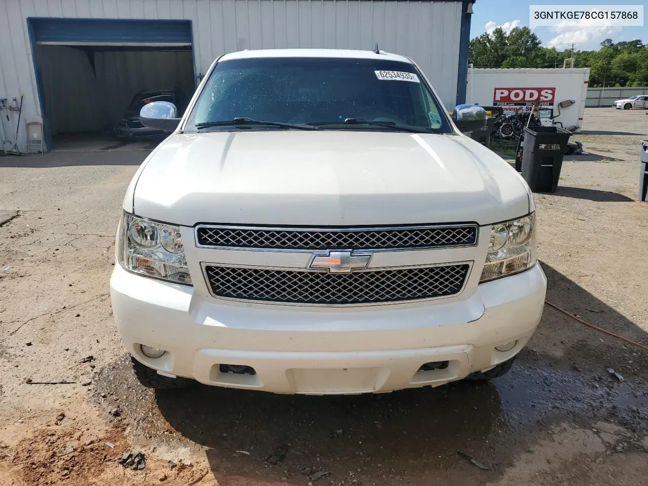 2012 Chevrolet Avalanche Ltz VIN: 3GNTKGE78CG157868 Lot: 62534935
