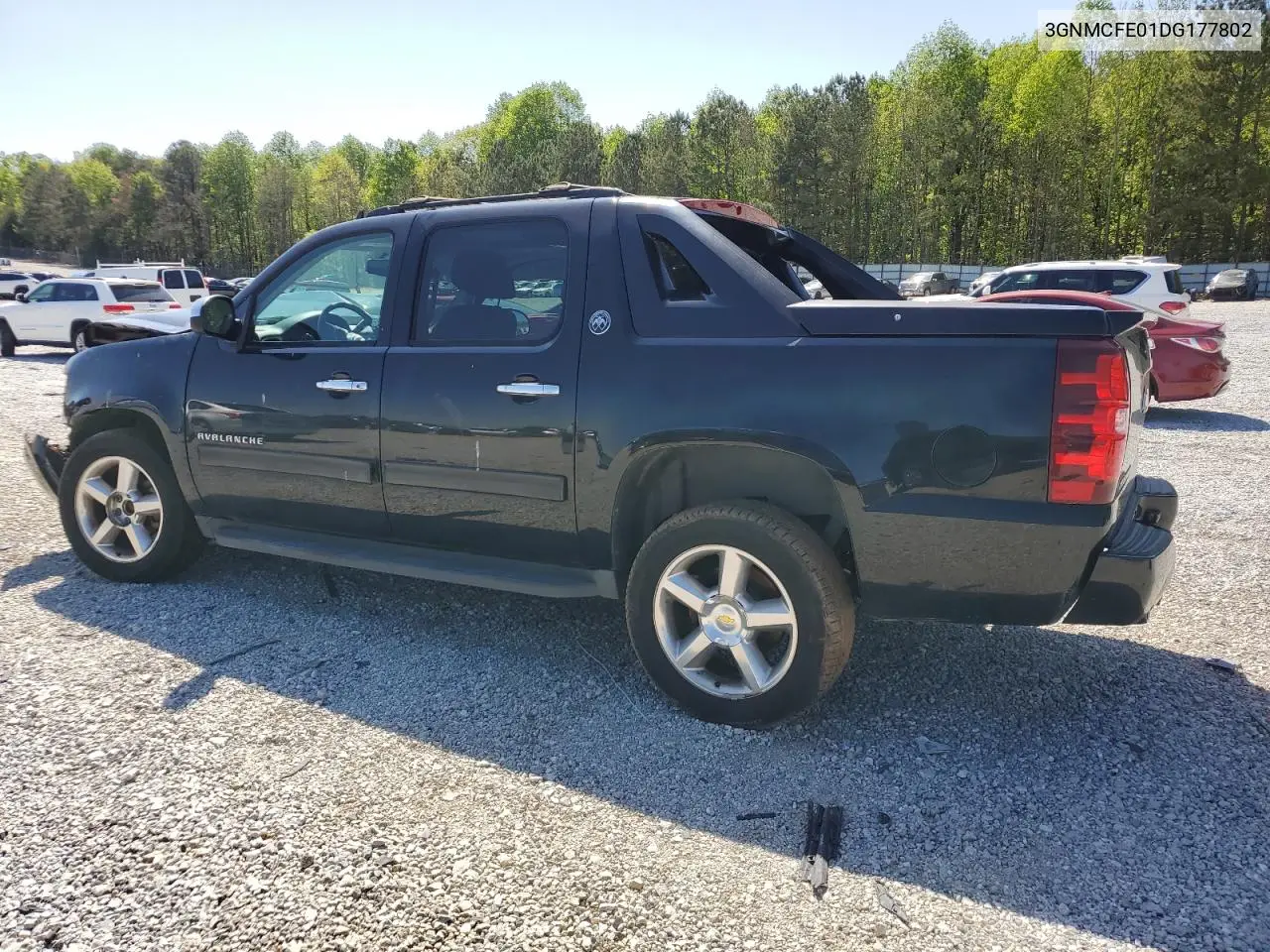 2013 Chevrolet Avalanche Lt VIN: 3GNMCFE01DG177802 Lot: 52987555