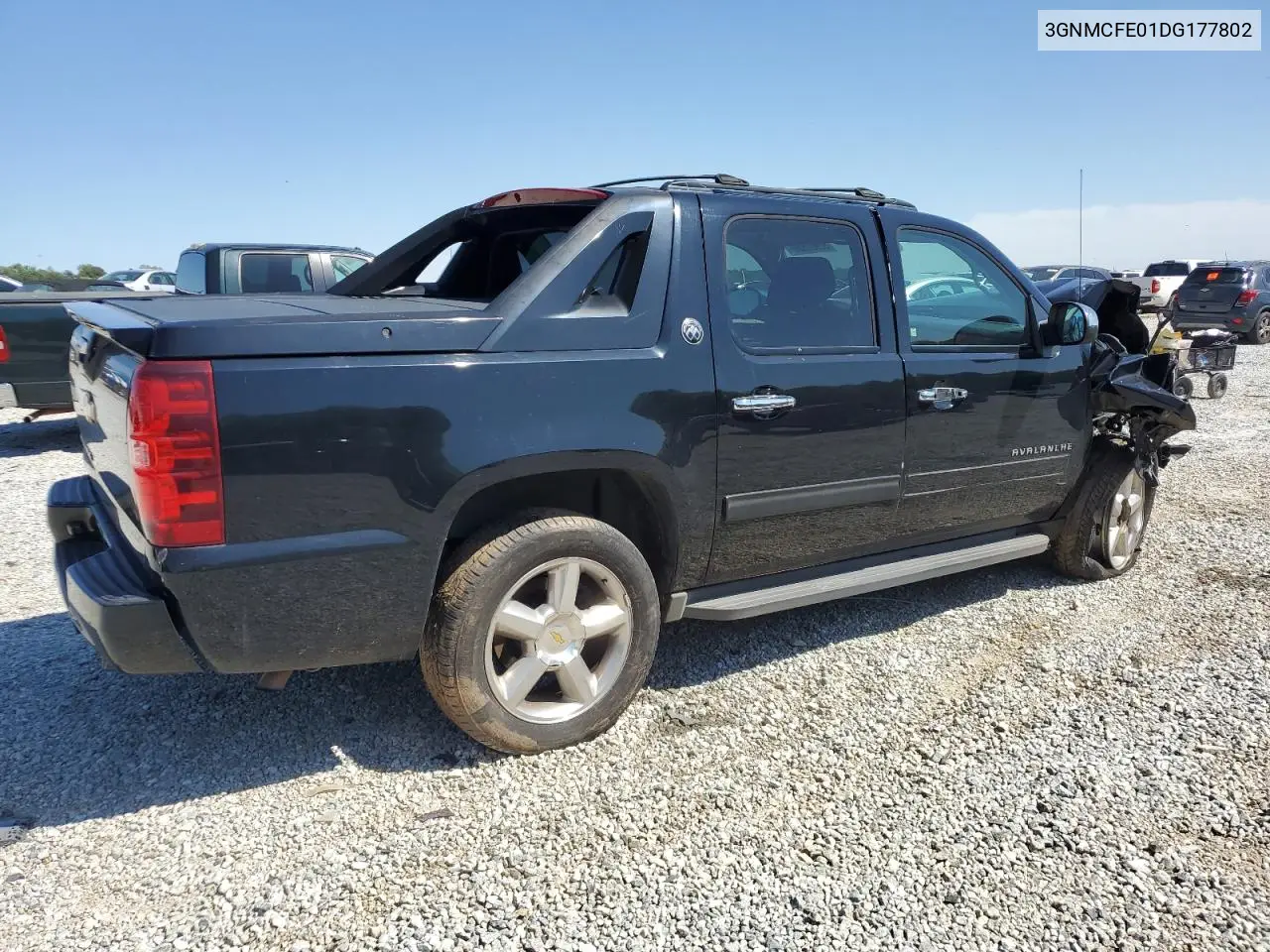 2013 Chevrolet Avalanche Lt VIN: 3GNMCFE01DG177802 Lot: 52987555