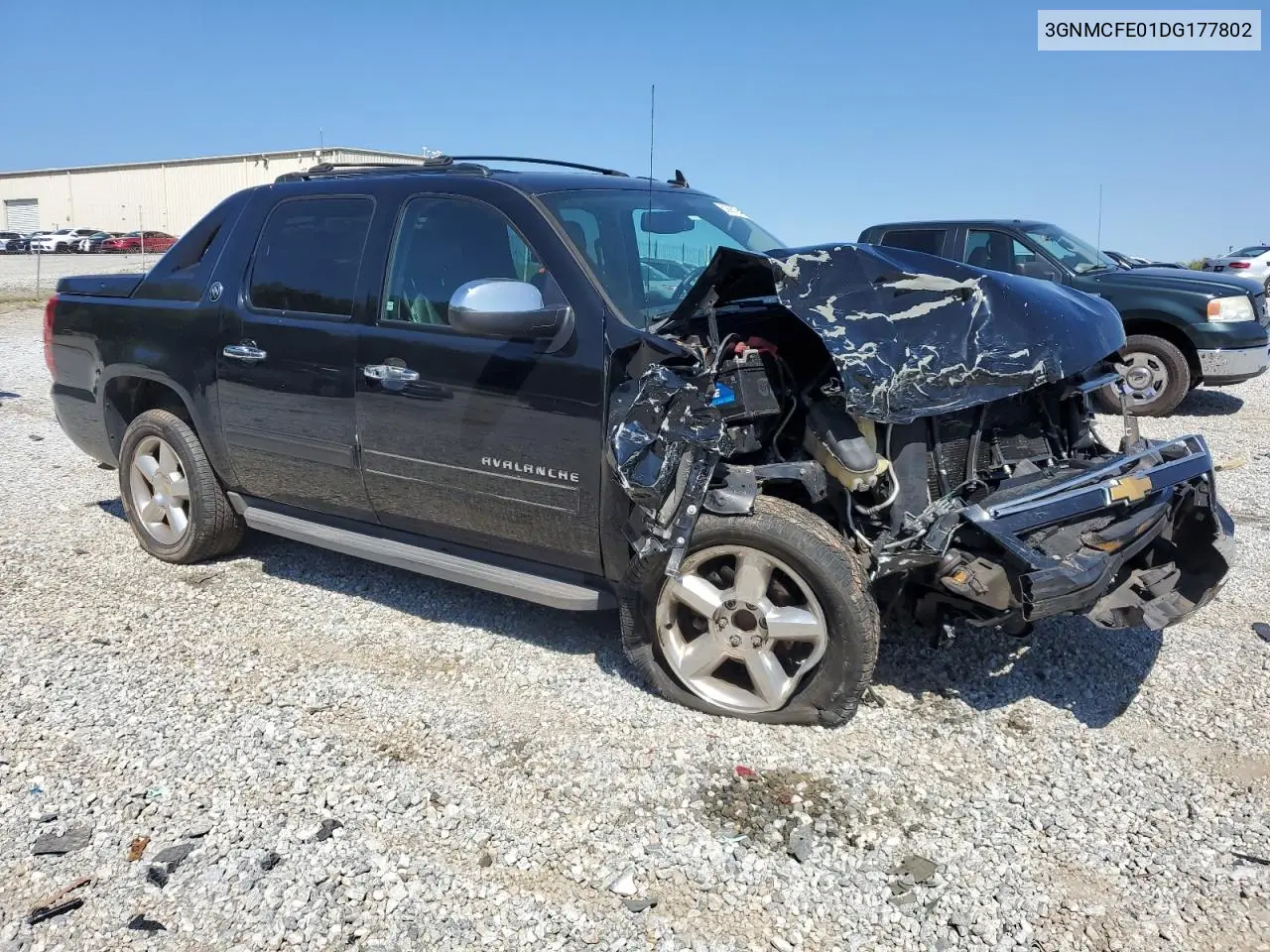2013 Chevrolet Avalanche Lt VIN: 3GNMCFE01DG177802 Lot: 52987555