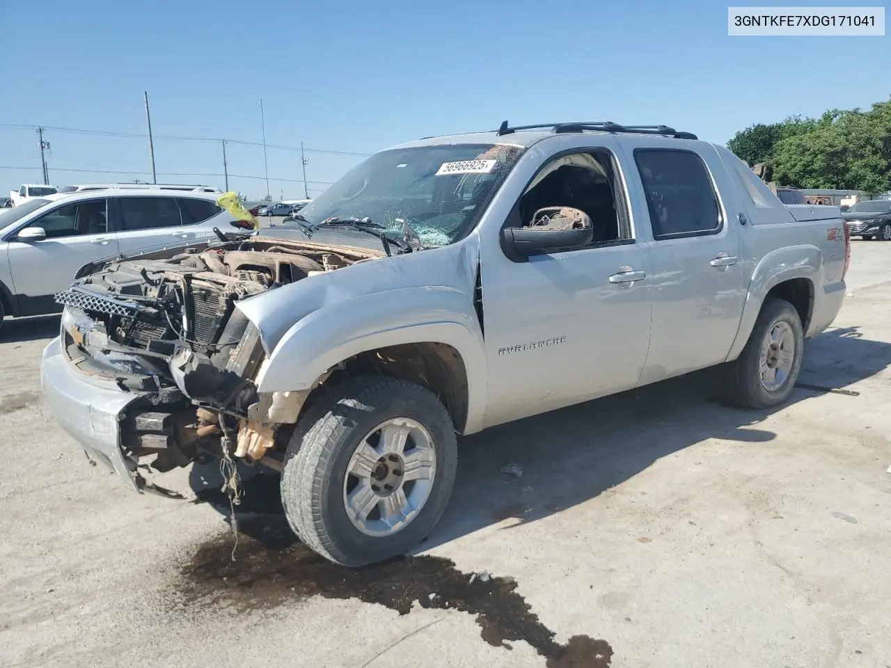 2013 Chevrolet Avalanche Lt VIN: 3GNTKFE7XDG171041 Lot: 56966925