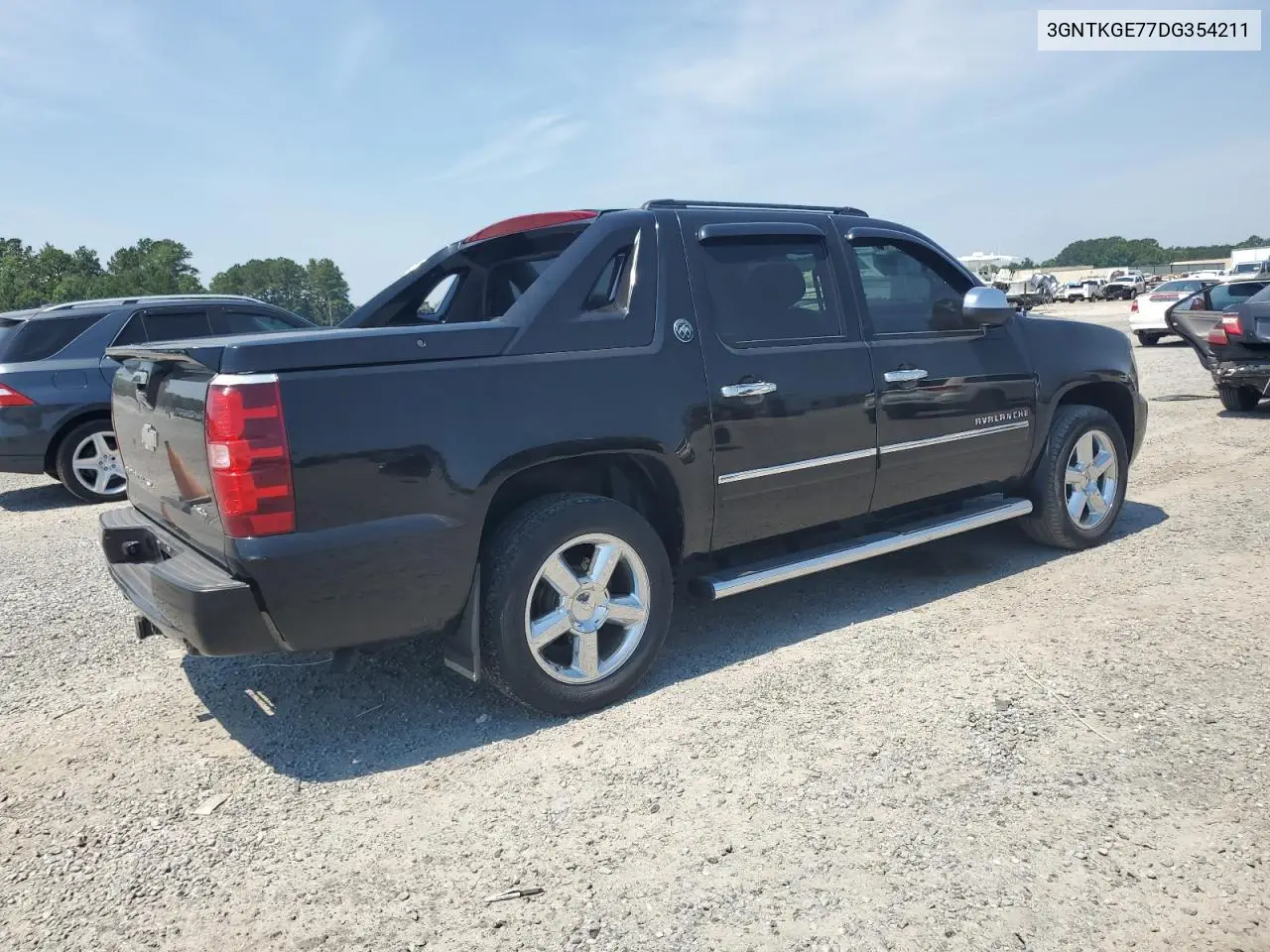 2013 Chevrolet Avalanche Ltz VIN: 3GNTKGE77DG354211 Lot: 61574805