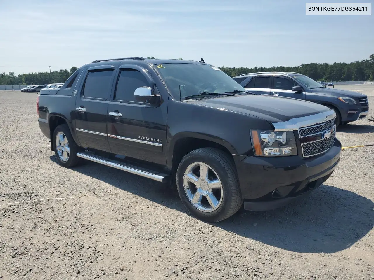 2013 Chevrolet Avalanche Ltz VIN: 3GNTKGE77DG354211 Lot: 61574805