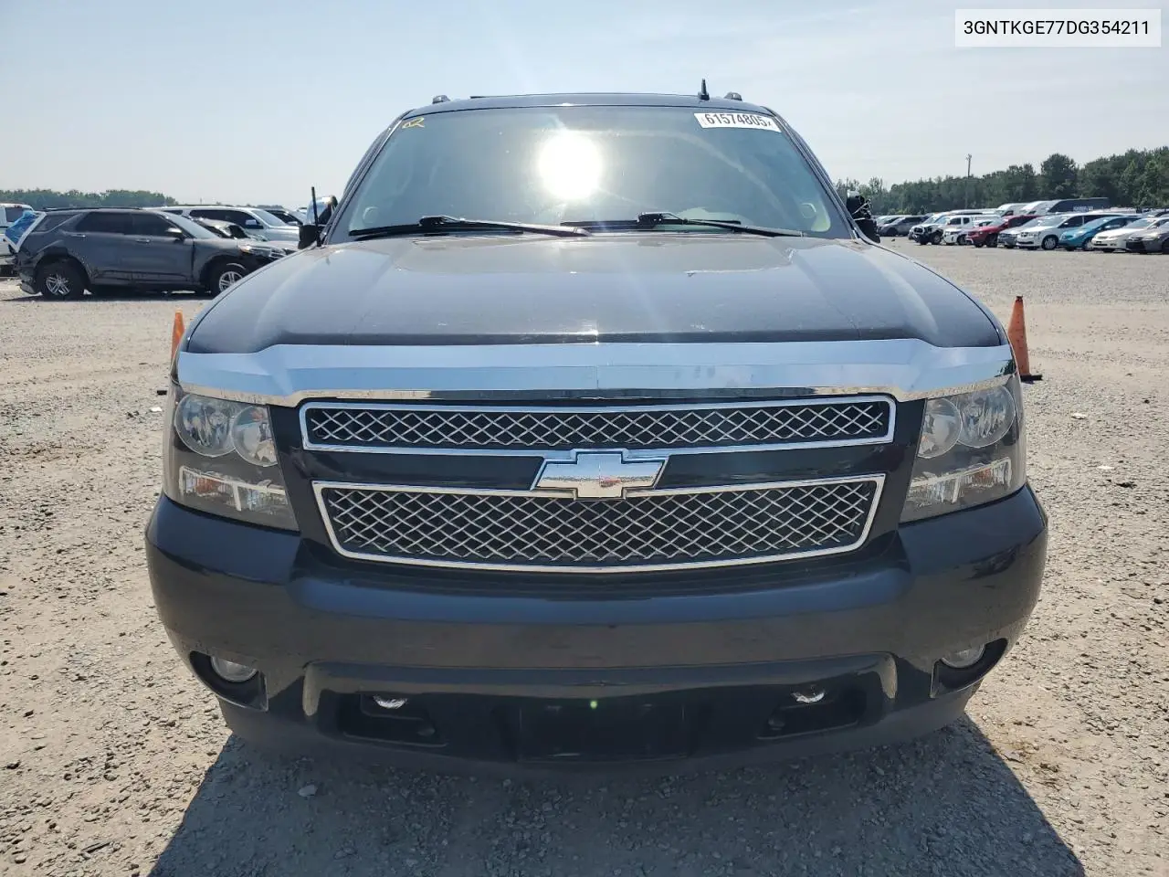 2013 Chevrolet Avalanche Ltz VIN: 3GNTKGE77DG354211 Lot: 61574805