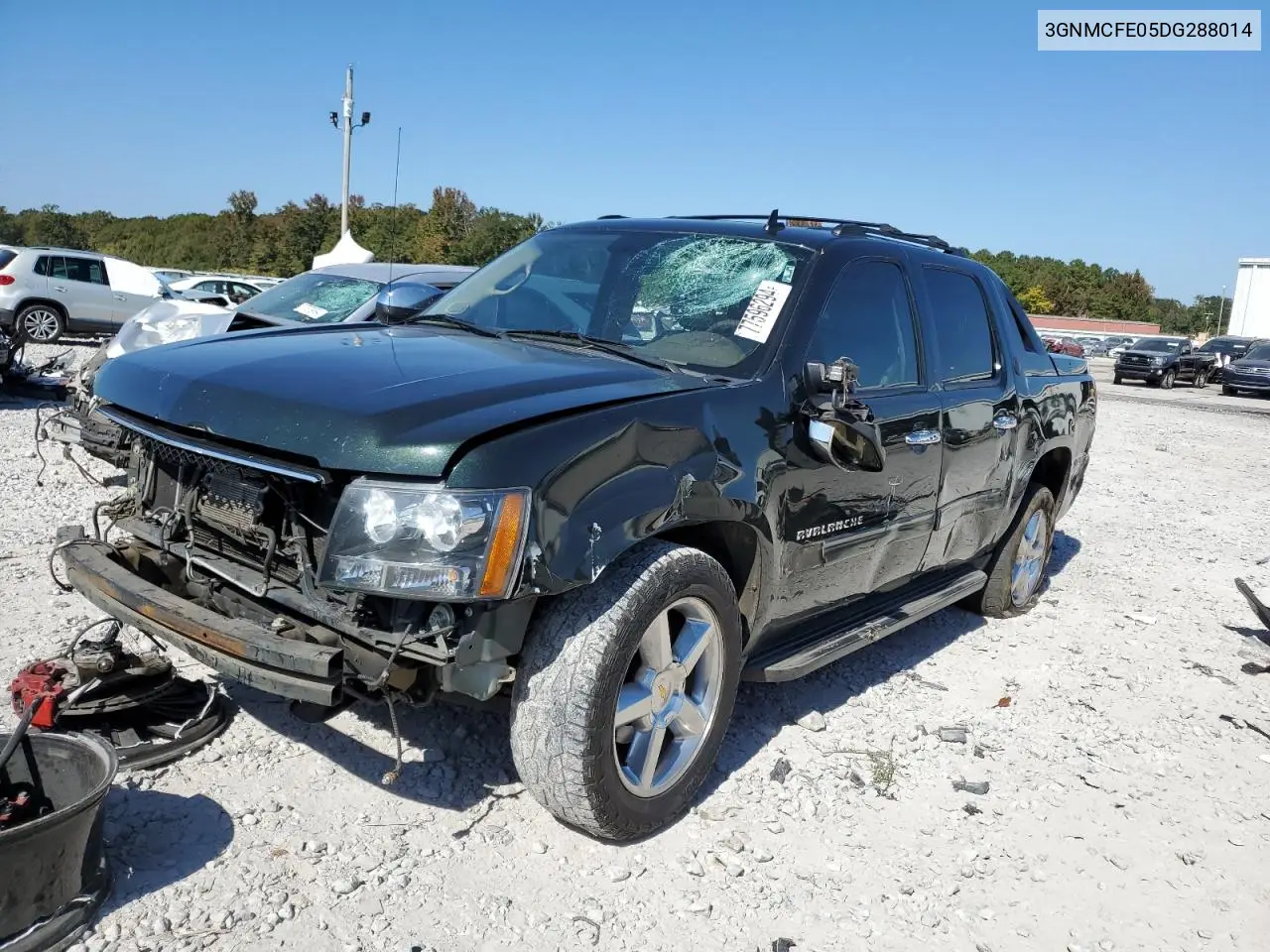 2013 Chevrolet Avalanche Lt VIN: 3GNMCFE05DG288014 Lot: 77596294