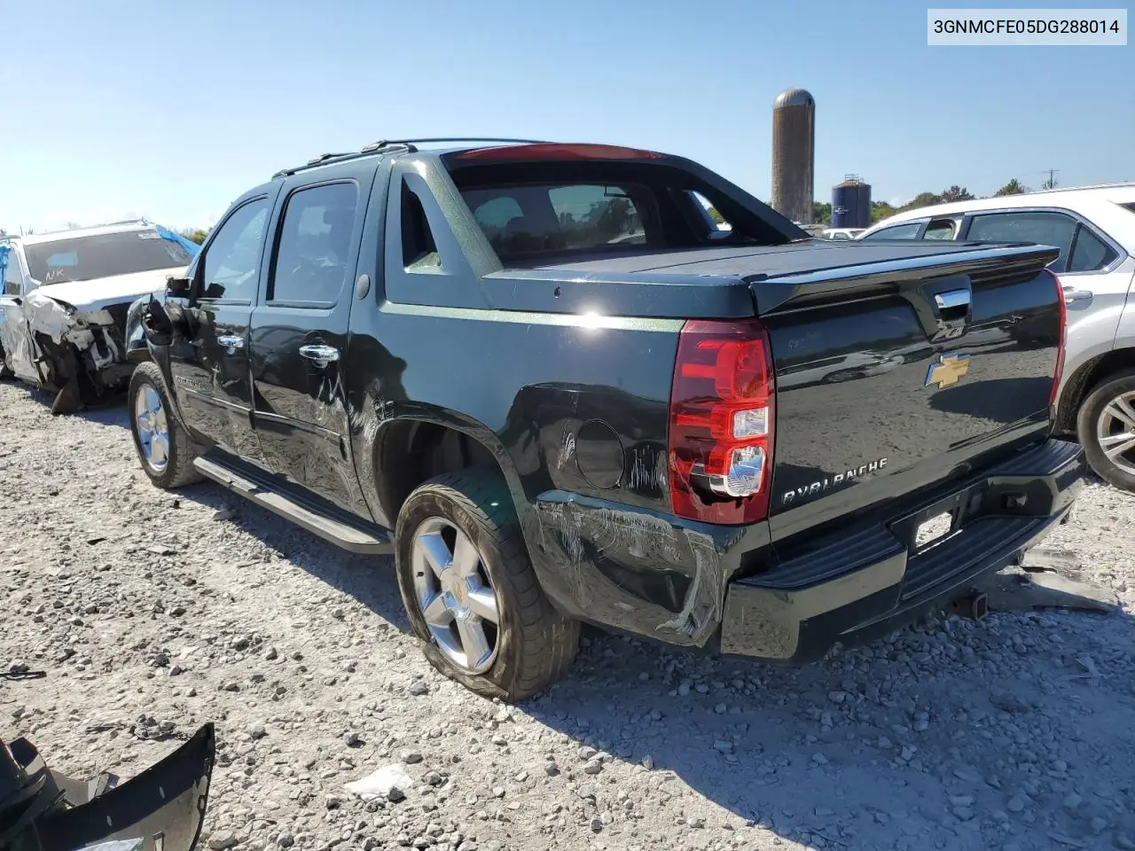 2013 Chevrolet Avalanche Lt VIN: 3GNMCFE05DG288014 Lot: 77596294
