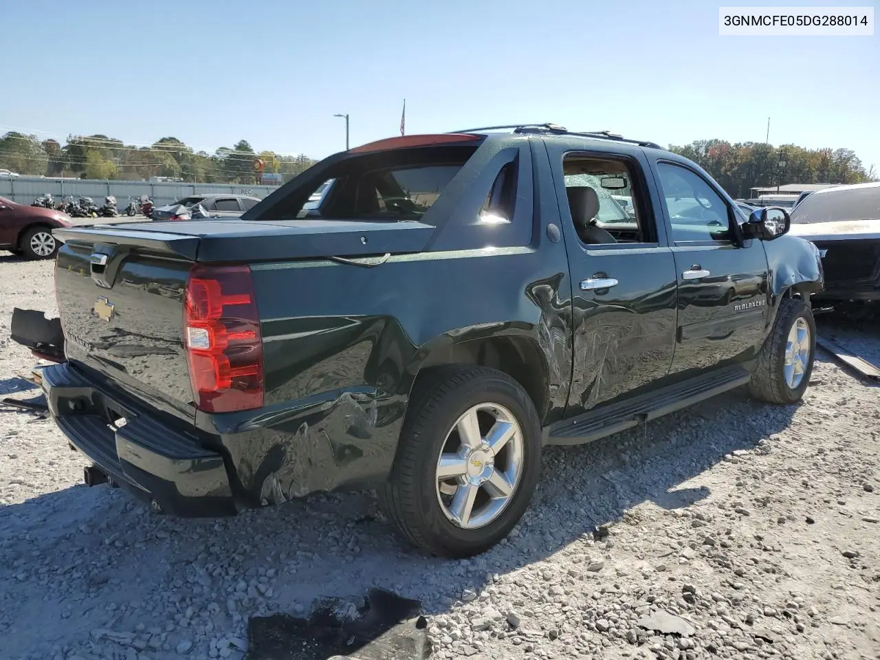 2013 Chevrolet Avalanche Lt VIN: 3GNMCFE05DG288014 Lot: 77596294