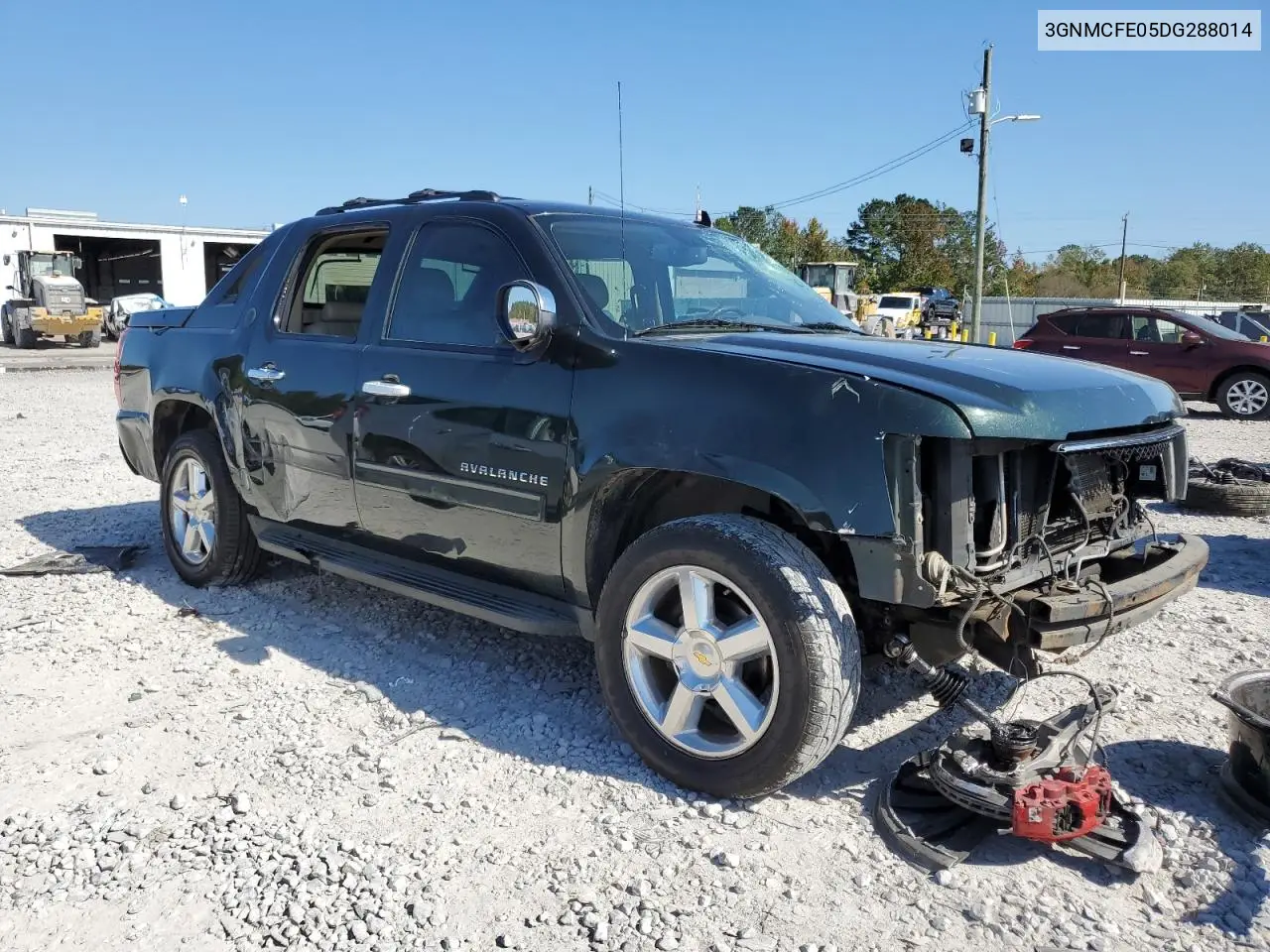 2013 Chevrolet Avalanche Lt VIN: 3GNMCFE05DG288014 Lot: 77596294