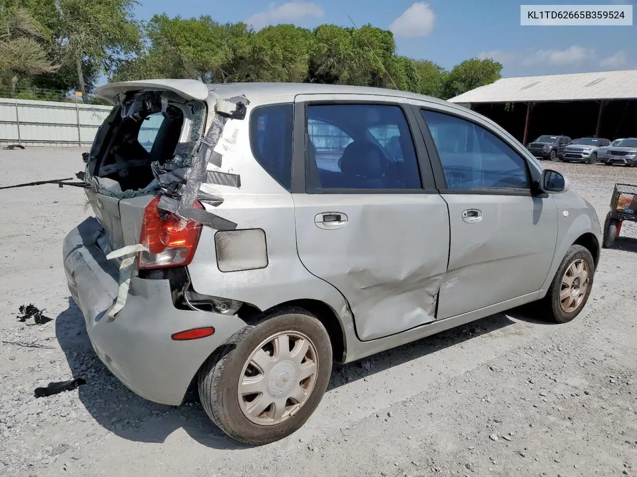 2005 Chevrolet Aveo Base VIN: KL1TD62665B359524 Lot: 64398555