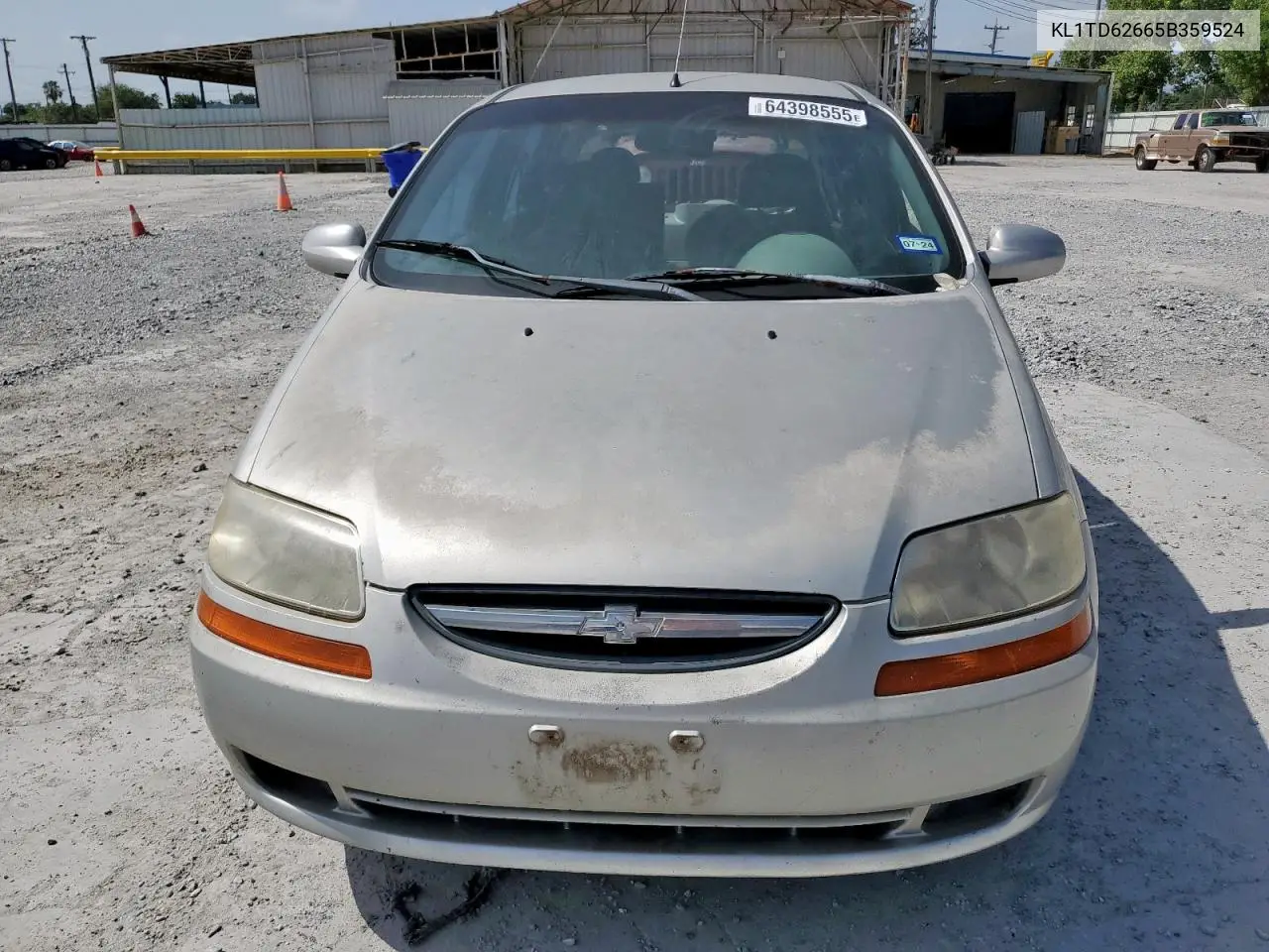 2005 Chevrolet Aveo Base VIN: KL1TD62665B359524 Lot: 64398555