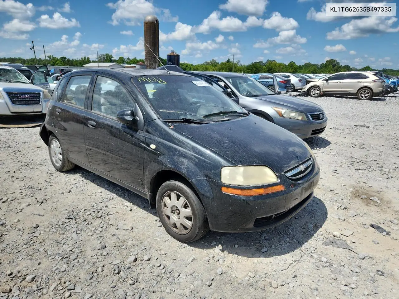 2005 Chevrolet Aveo Lt VIN: KL1TG62635B497335 Lot: 64550455