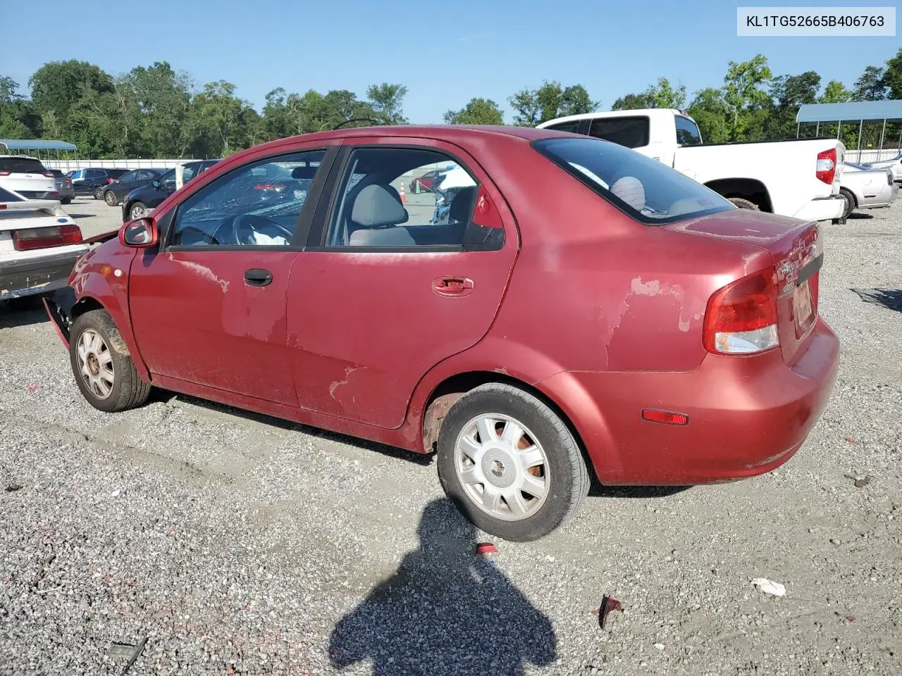 2005 Chevrolet Aveo Lt VIN: KL1TG52665B406763 Lot: 65289085