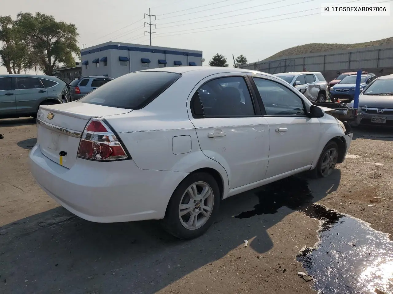 2010 Chevrolet Aveo Lt VIN: KL1TG5DEXAB097006 Lot: 64978435