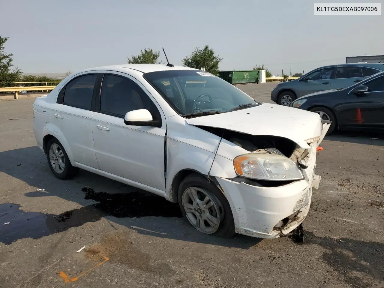 2010 Chevrolet Aveo Lt VIN: KL1TG5DEXAB097006 Lot: 64978435