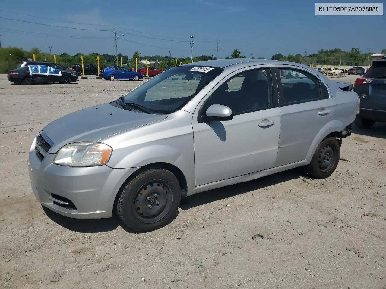 2010 Chevrolet Aveo Ls VIN: KL1TD5DE7AB078888 Lot: 66086015