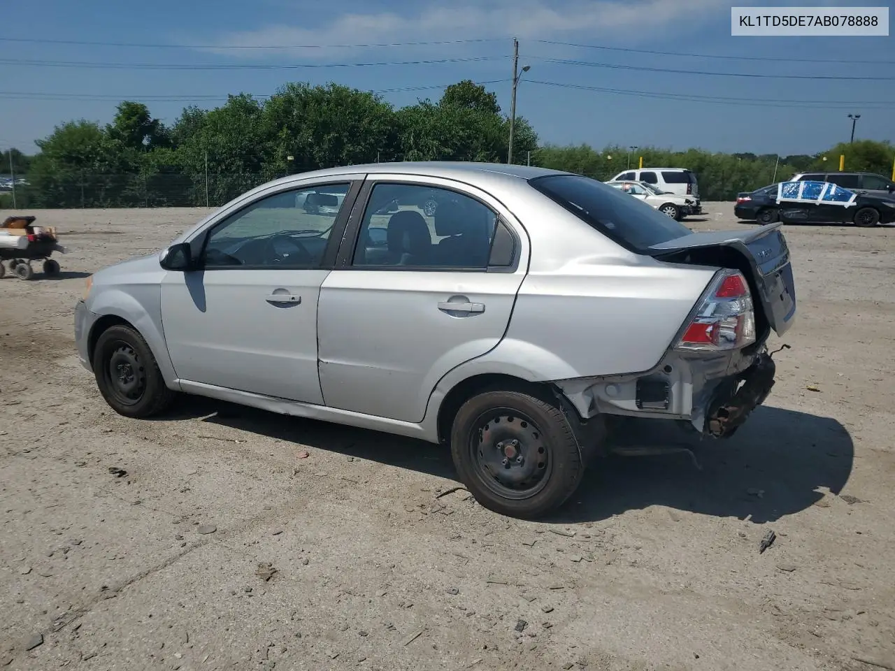 2010 Chevrolet Aveo Ls VIN: KL1TD5DE7AB078888 Lot: 66086015