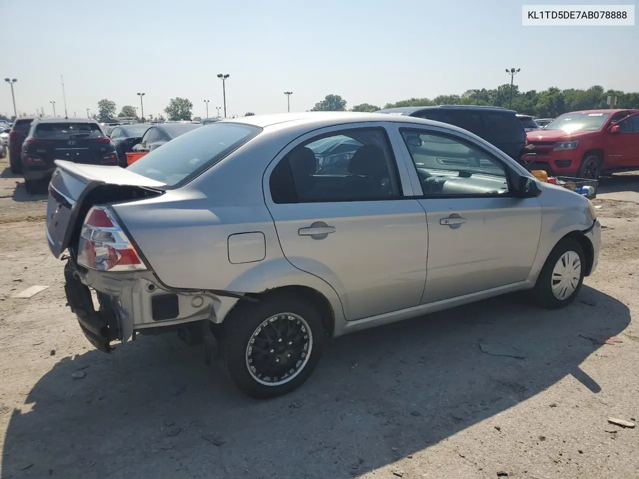 2010 Chevrolet Aveo Ls VIN: KL1TD5DE7AB078888 Lot: 66086015