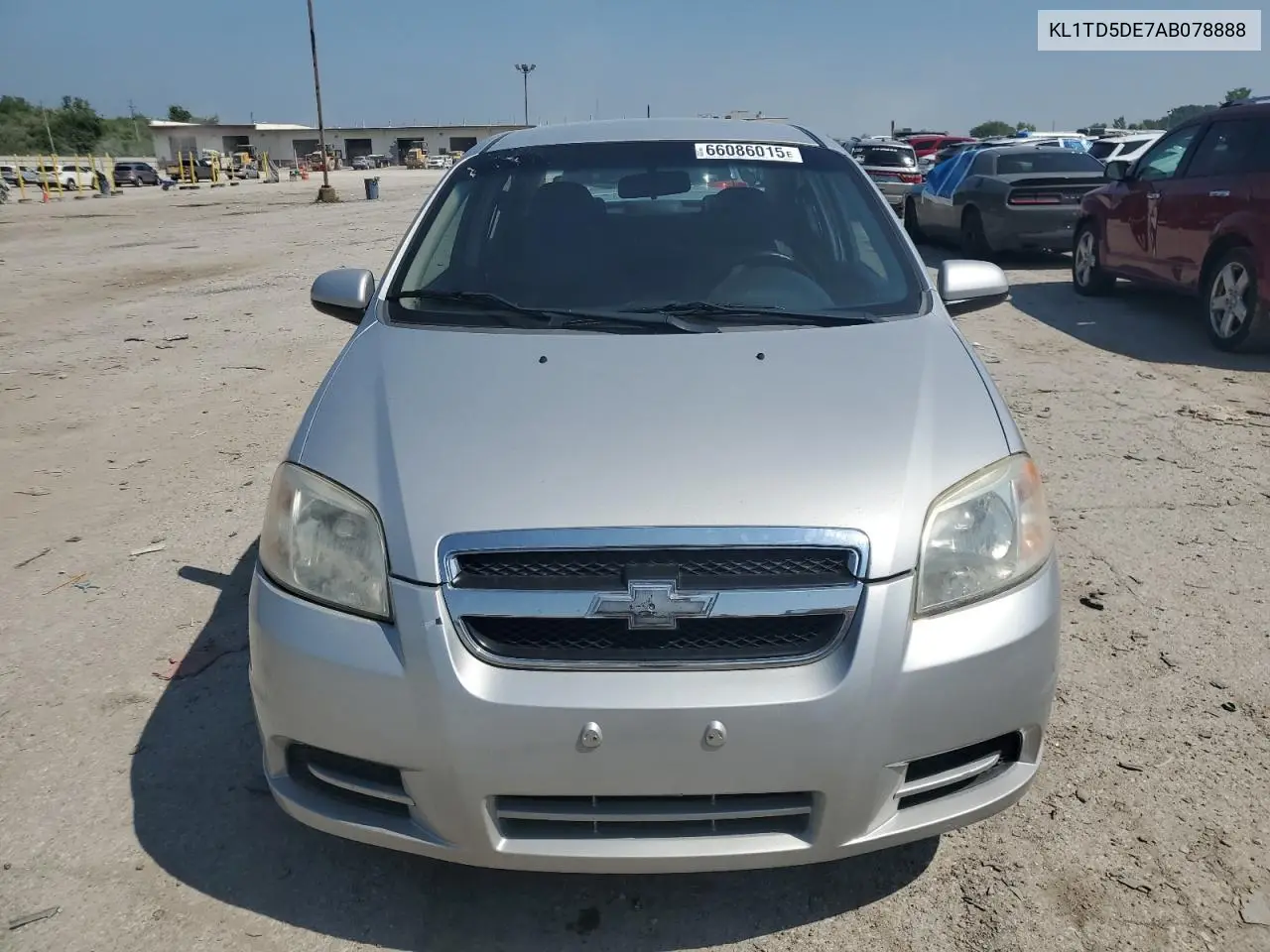 2010 Chevrolet Aveo Ls VIN: KL1TD5DE7AB078888 Lot: 66086015