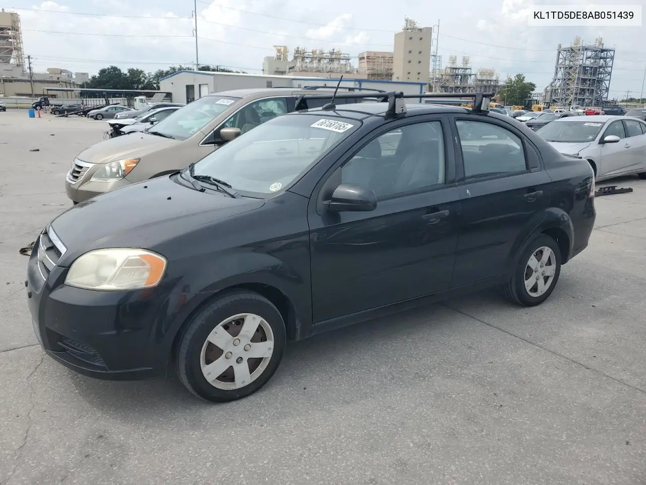 2010 Chevrolet Aveo Ls VIN: KL1TD5DE8AB051439 Lot: 66168165