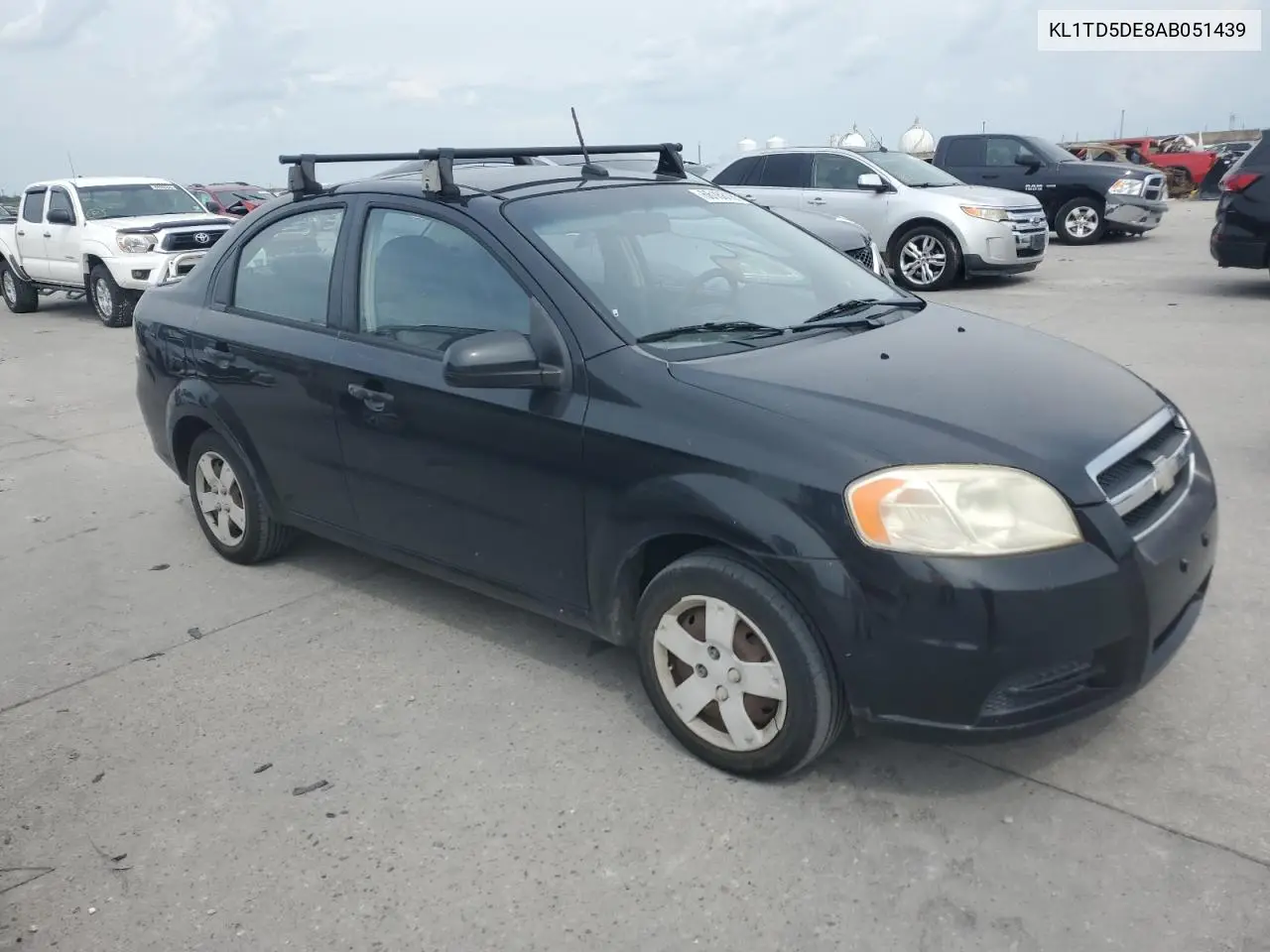 2010 Chevrolet Aveo Ls VIN: KL1TD5DE8AB051439 Lot: 66168165