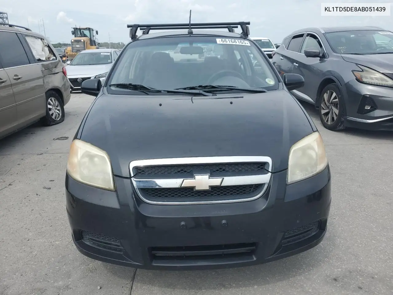 2010 Chevrolet Aveo Ls VIN: KL1TD5DE8AB051439 Lot: 66168165