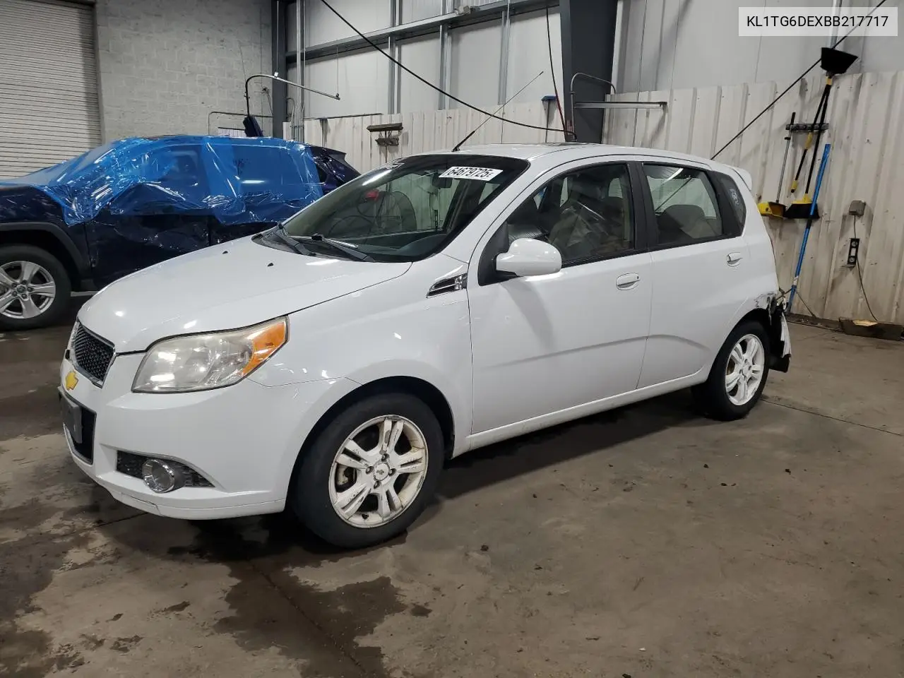 2011 Chevrolet Aveo Lt VIN: KL1TG6DEXBB217717 Lot: 64679725