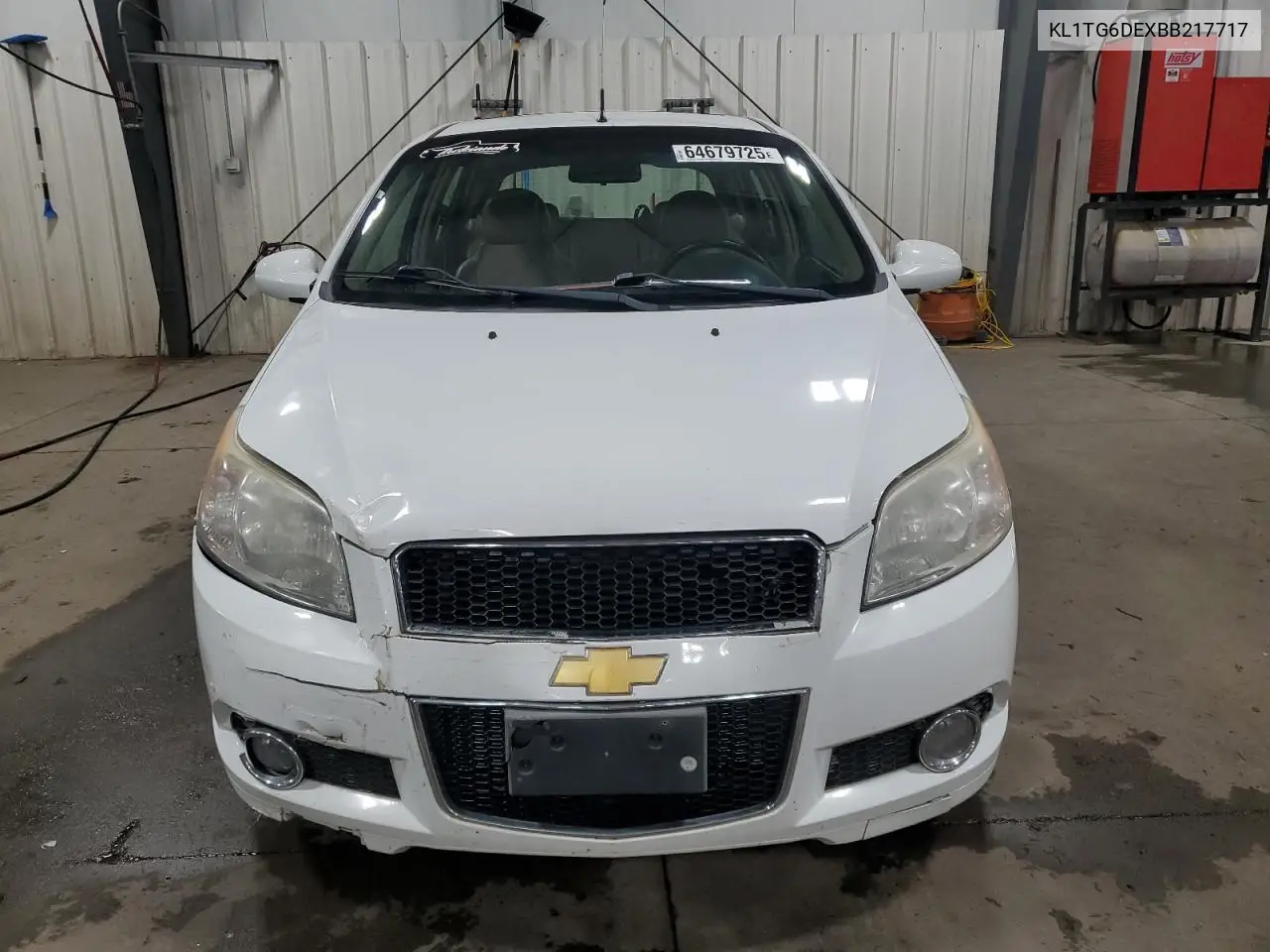 2011 Chevrolet Aveo Lt VIN: KL1TG6DEXBB217717 Lot: 64679725