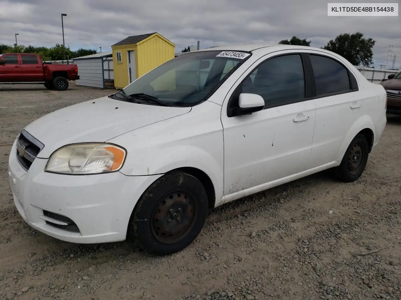 2011 Chevrolet Aveo Ls VIN: KL1TD5DE4BB154438 Lot: 65473455