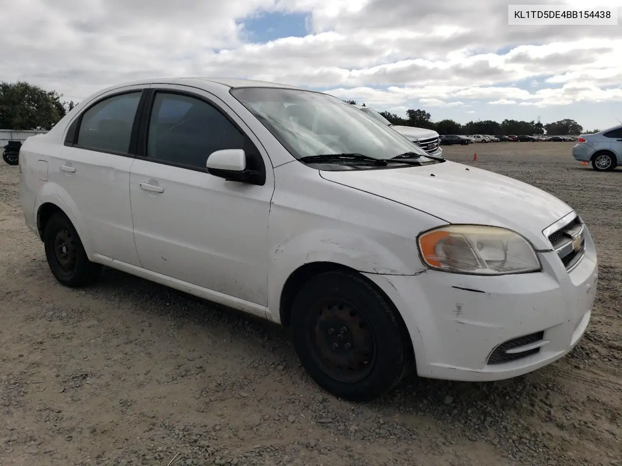 2011 Chevrolet Aveo Ls VIN: KL1TD5DE4BB154438 Lot: 65473455