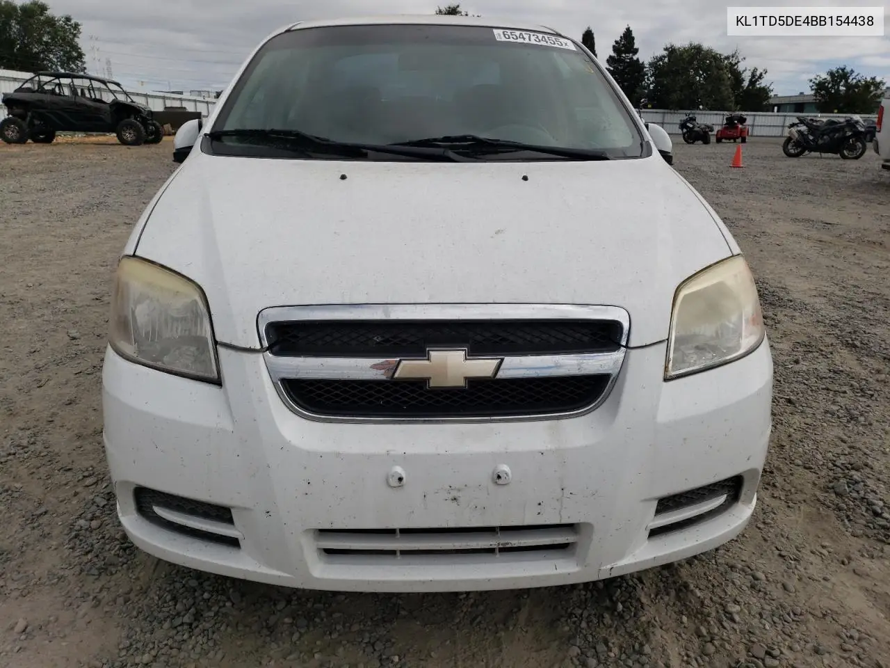 2011 Chevrolet Aveo Ls VIN: KL1TD5DE4BB154438 Lot: 65473455