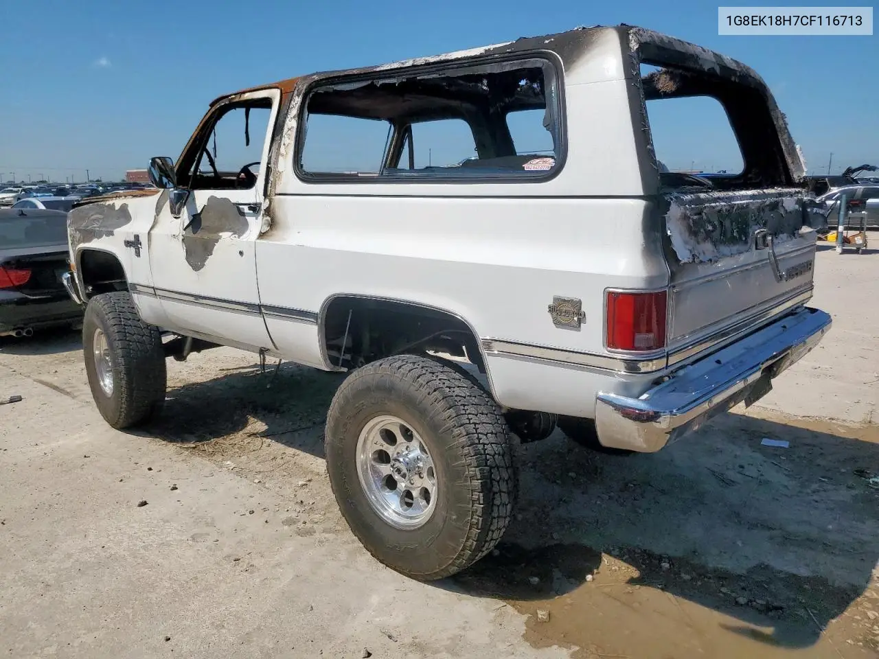 1982 Chevrolet Blazer K10 VIN: 1G8EK18H7CF116713 Lot: 54121765