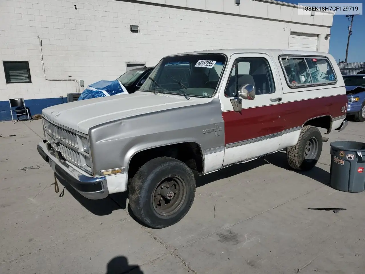 1982 Chevrolet Blazer K10 VIN: 1G8EK18H7CF129719 Lot: 62457285