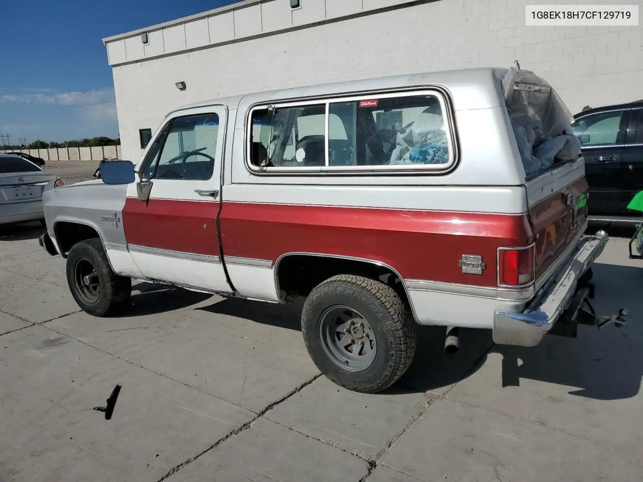 1982 Chevrolet Blazer K10 VIN: 1G8EK18H7CF129719 Lot: 62457285